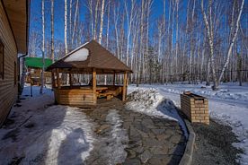 Хижина, База отдыха Медвежий угол Увильды, Губернское