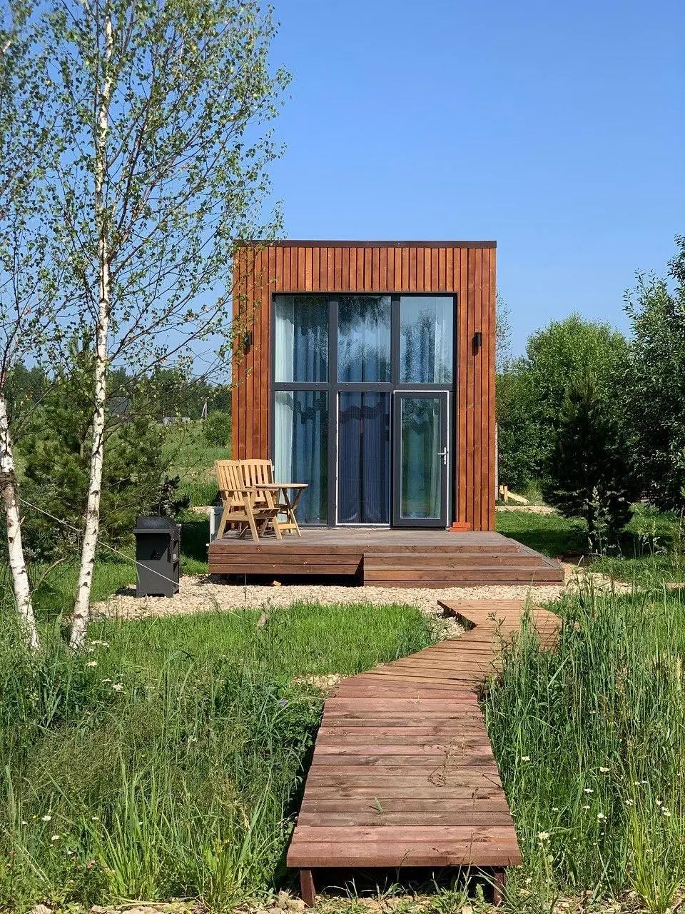 Дома в аренду Шелуха Хаус Уютный Tiny House с мансардным окном, Можайск, Московская область