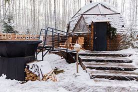 Дом Предков (чан и баня), Глэмпинг Горьковский Чан, Городецкий район