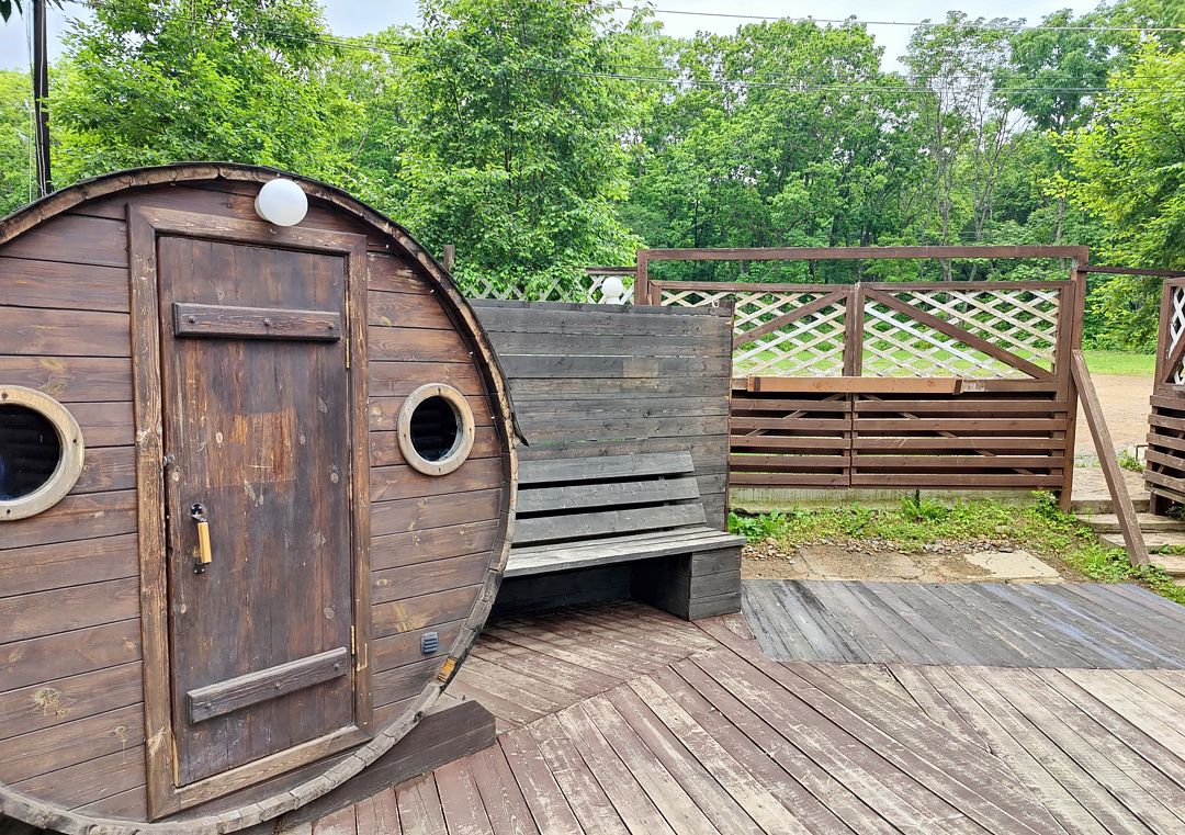 Дом 9-местный (из бруса с баней)