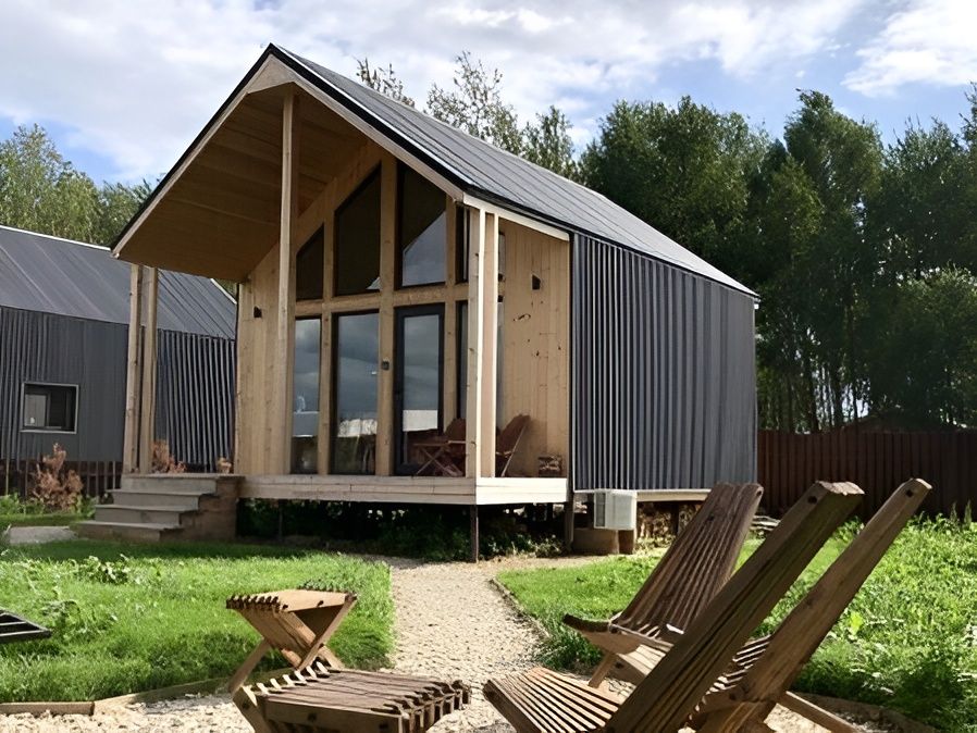 Дома в аренду Шелуха Хаус Отличная инфраструктура поселка и сауна в домике, Мышенское, Московская область