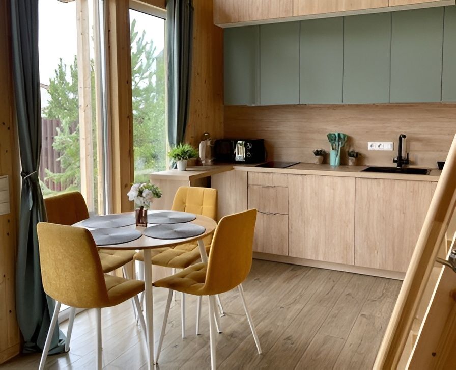 Шелуха Хаус Отличная инфраструктура поселка и сауна в домике, Московская область: фото 4