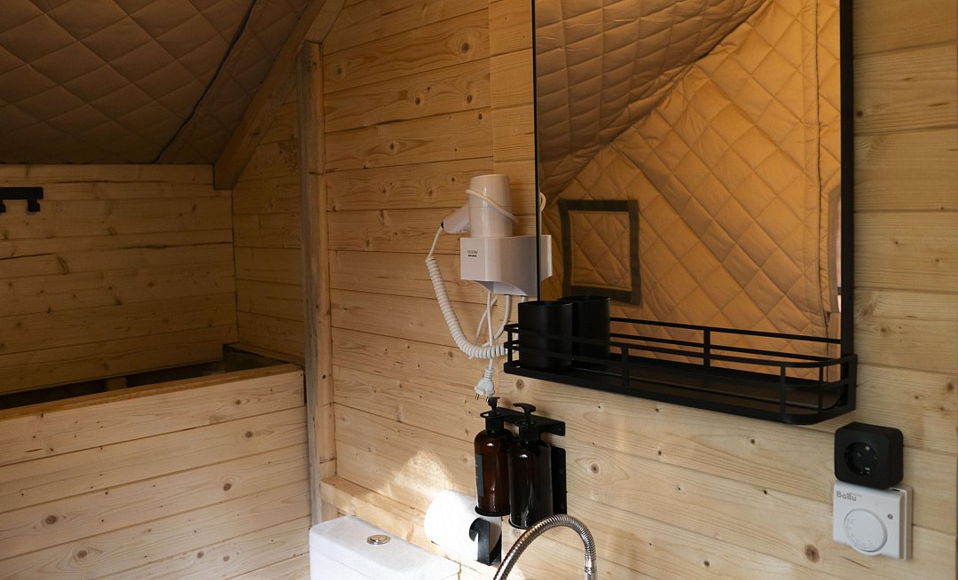 Глемпинг Комфорт 3-местный (Зебирск+)