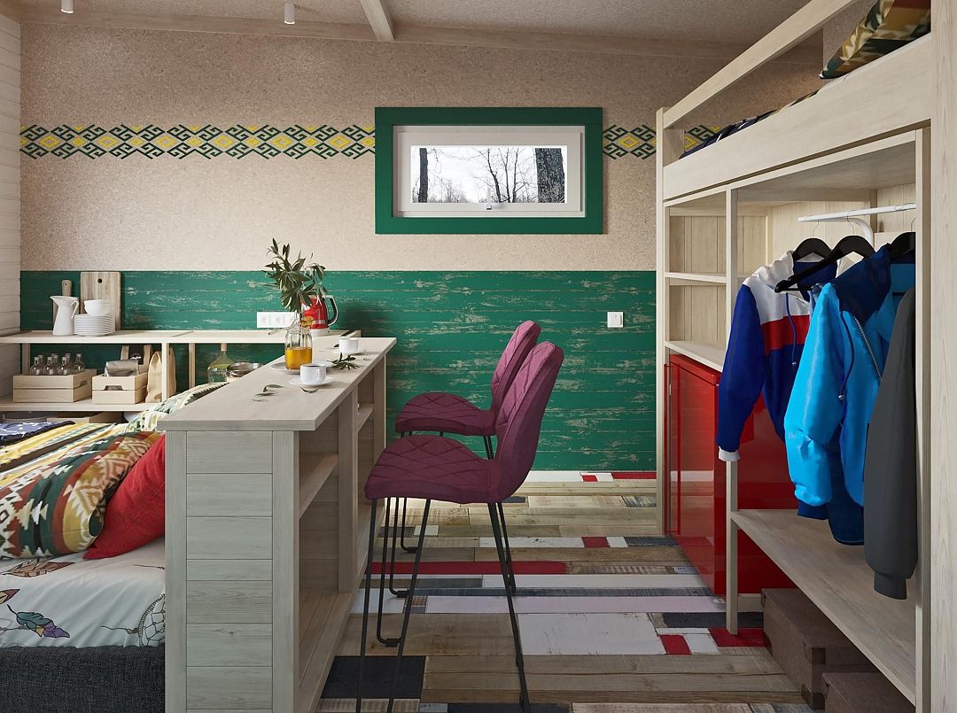 Дом 3-местный Монокль