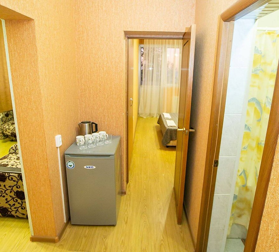 Люкс 4-местный 3-комнатный («Евро», вид на море)