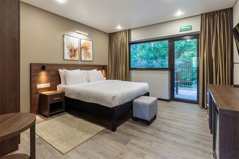 Апартаменты 4-местный 2-комнатный (с сауной)