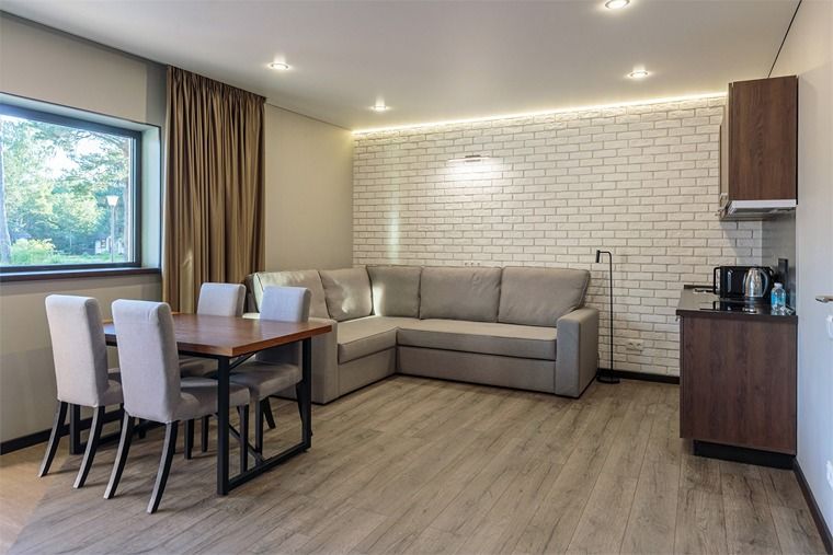 Апартаменты 4-местный 2-комнатный (с сауной)