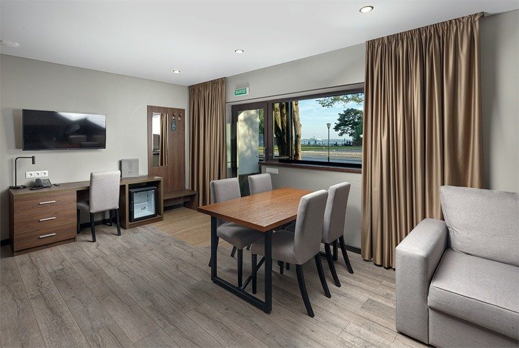 Апартаменты 4-местный 2-комнатный (с сауной)