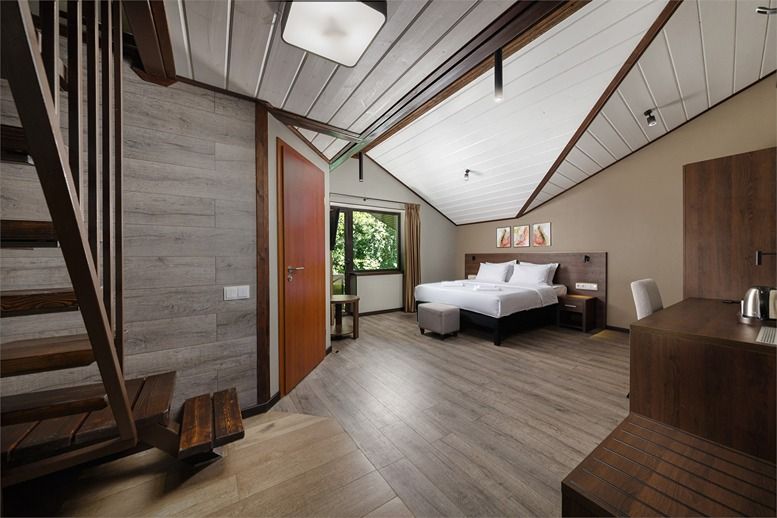 Делюкс Семейный 4-местный (с сауной)