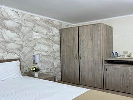 Эконом 2-местный 1-комнатный без балкона, База отдыха Черноморец, Гудаута