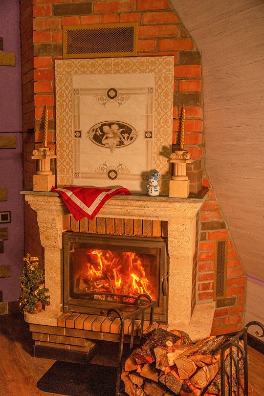 Стандартный 2-местный (с камином)