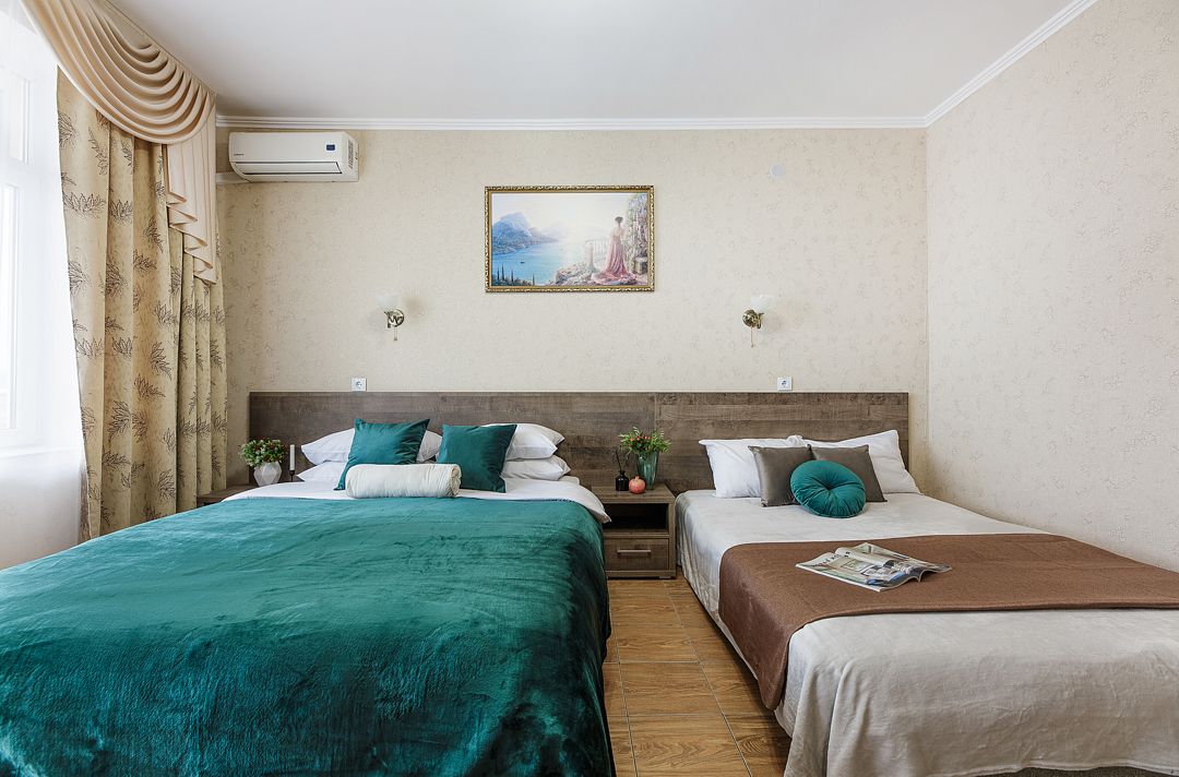 Комфорт 2-местный 1-комнатный (с балконом +2)