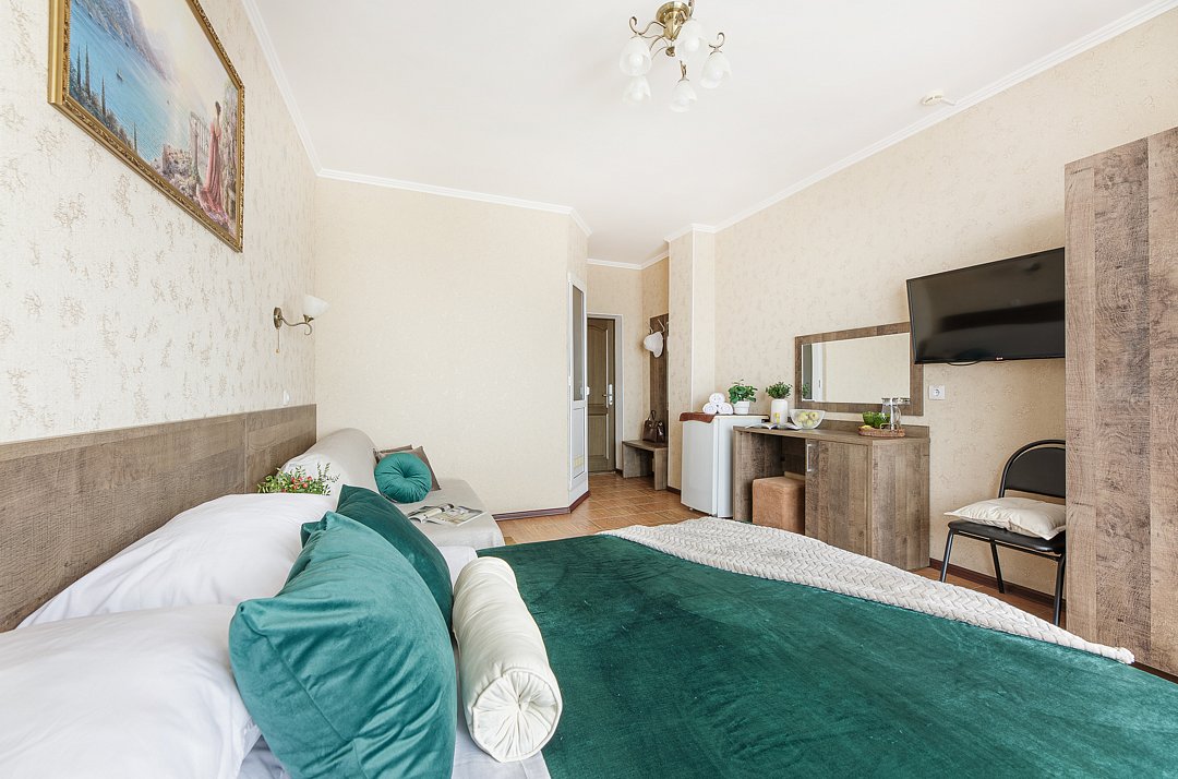 Комфорт 2-местный 1-комнатный (с балконом +2)