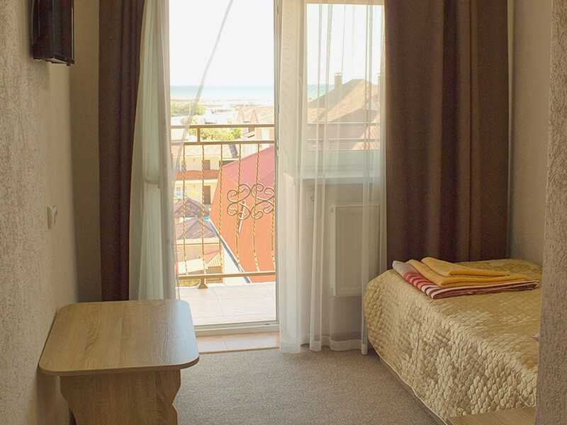 Стандартный 1-местный 1-комнатный