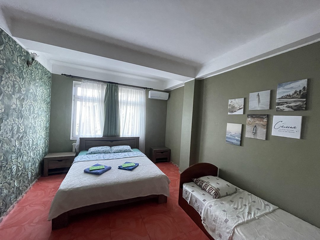 Стандартный 3-местный 1-комнатный