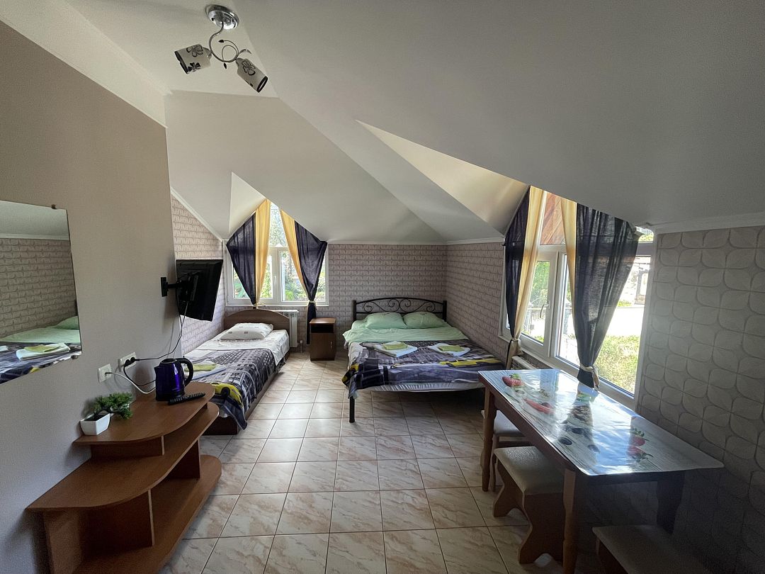 Стандартный 3-местный 1-комнатный