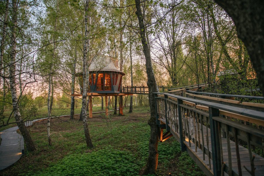 Эко-отель Лапочкино гнездо, Тульская область, Веневский район 