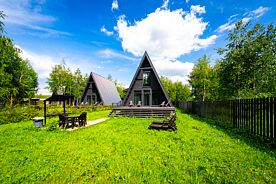 A-frame с одной спальней и сауной, Комплекс гостевых домов Никитское подворье, Переславль-Залесский