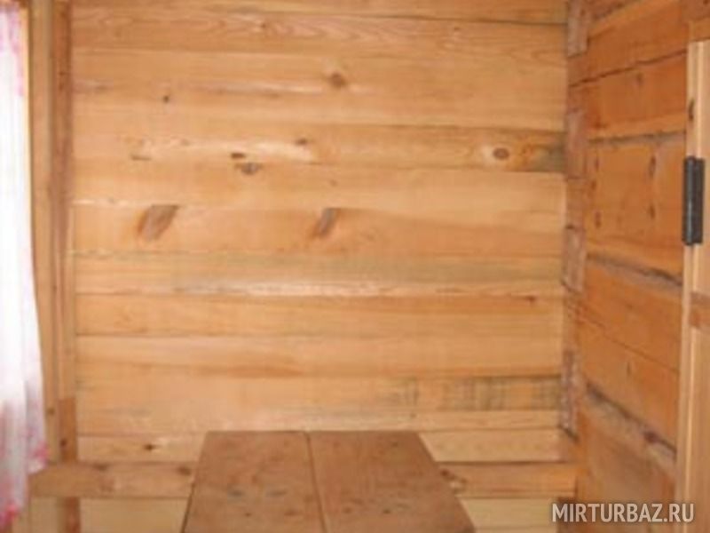 Внутри бани