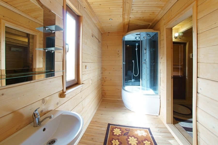 Номер 2-местный 1-комнатный (деревянный коттедж, 1,2 этаж)