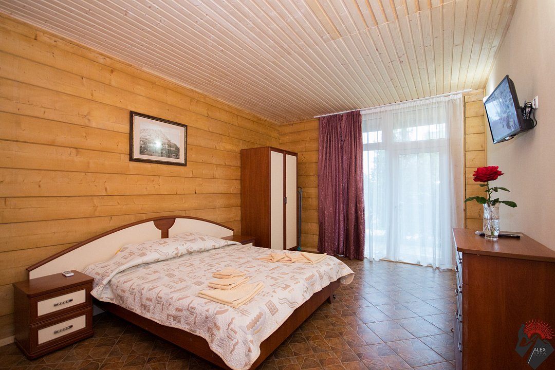 Номер 2-местный 1-комнатный (Морской, деревянный коттедж)