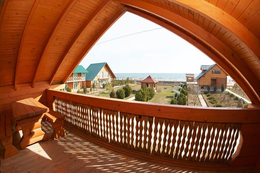 Номер 2-местный 2-комнатный (деревянный коттедж, 2 этаж)