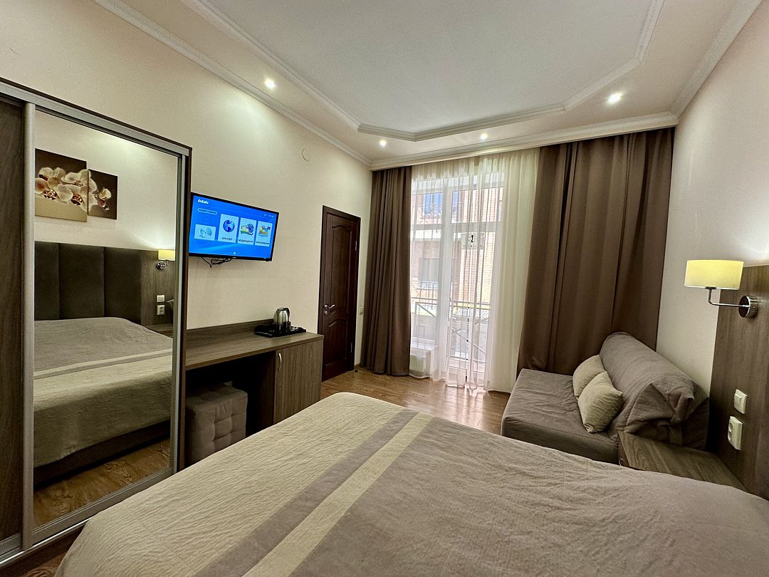 Семейный 2-местный 1-комнатный