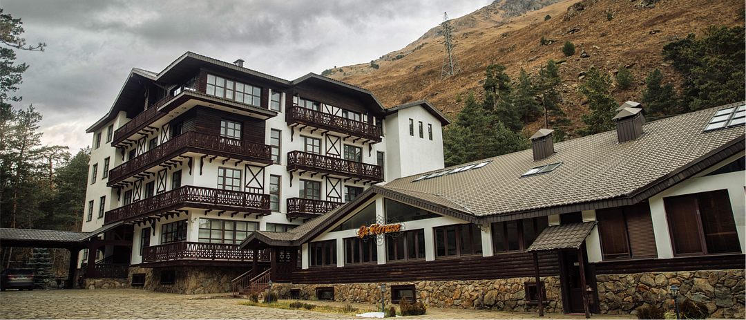 Отель Озон 7 вершин (Ozon seven peaks), Республика Кабардино-Балкария, Терскол Эльбрус Эльбрусский район Байдаево Поляна Азау село Верхний Баксан