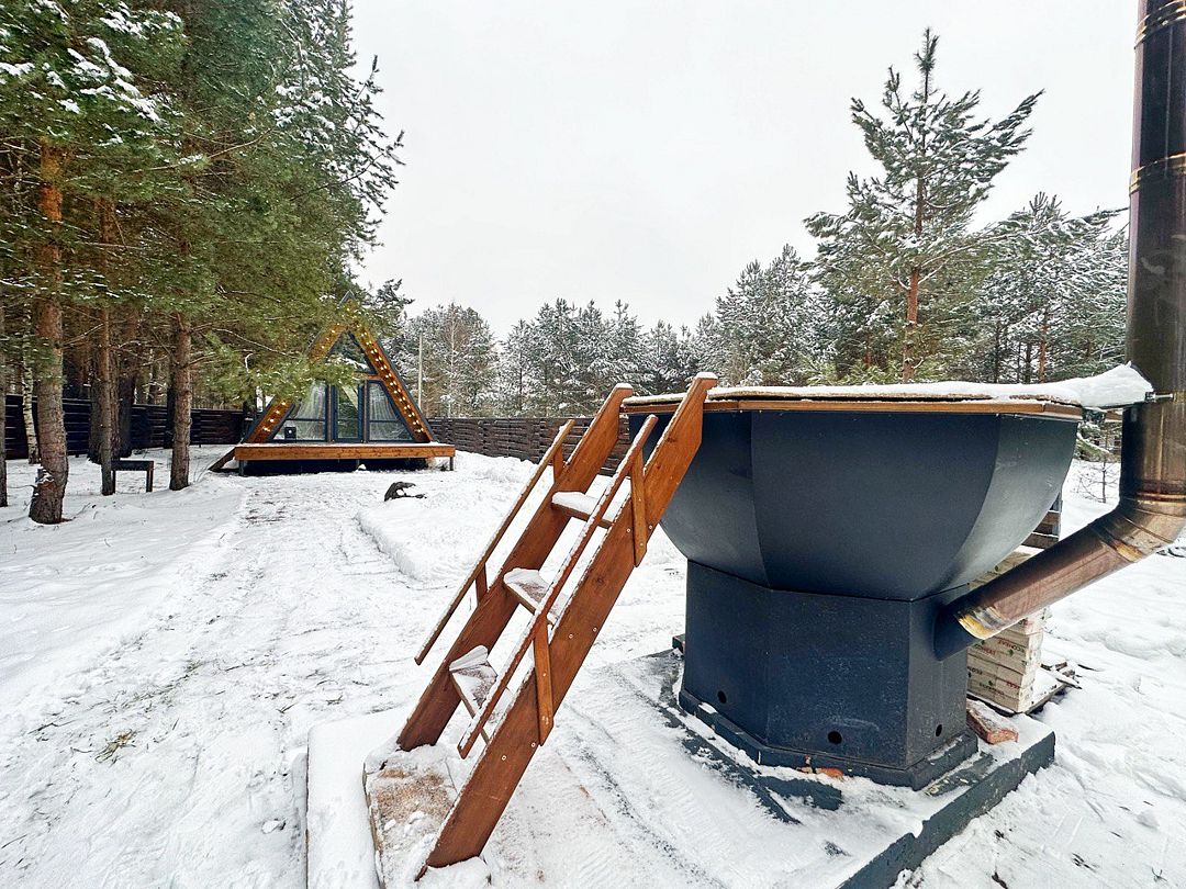 A-frame в Сосновом лесу, Пензенская область: фото 5