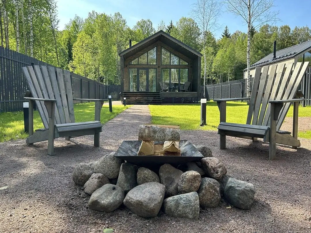 Глэмпинг Letto House Осиновец, деревня Коккорево, Ленинградская область