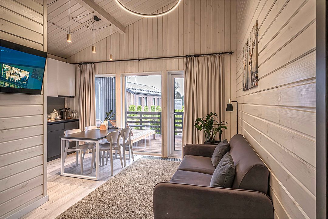 Коттедж 4-местный 3-комнатный (Forest Le Petit BBQ)