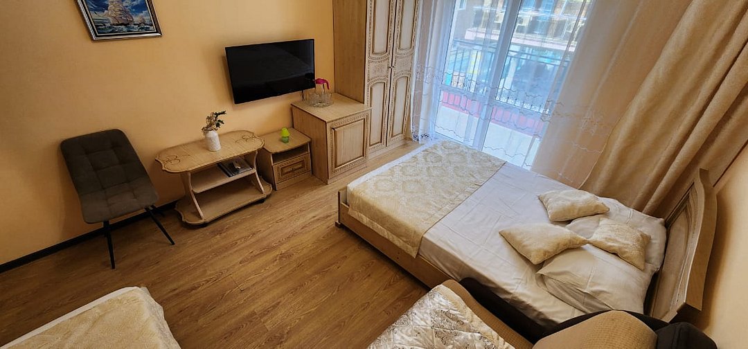 Полулюкс 4-местный 1-комнатный