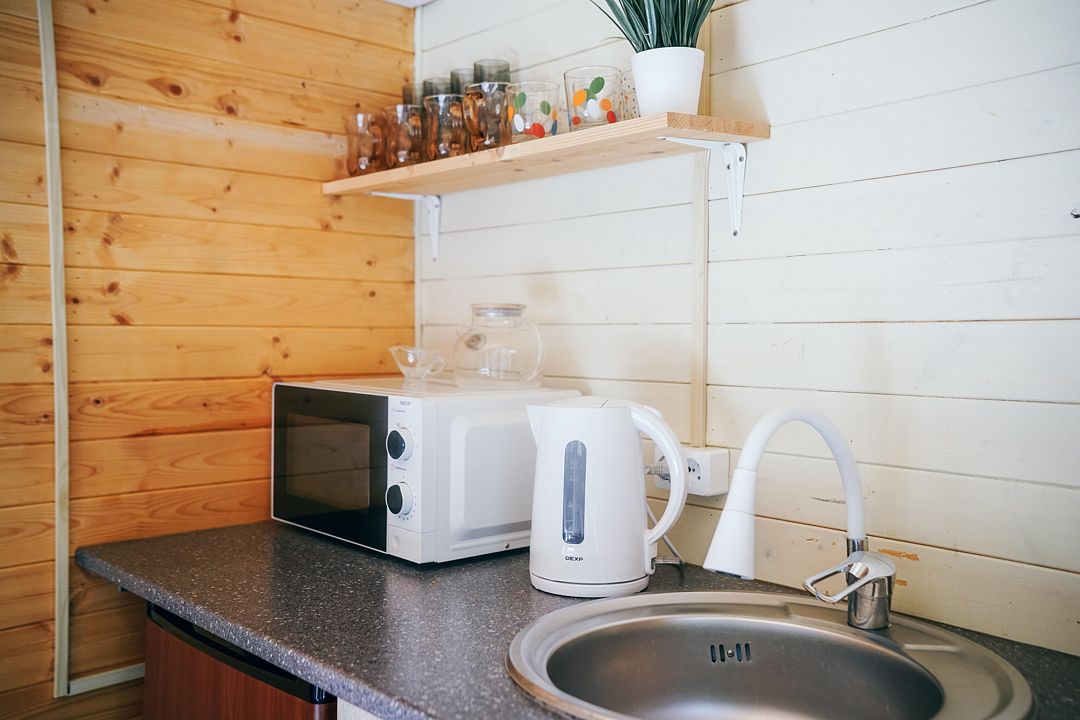 Коттедж 2-местный 1-комнатный (Лесной домик)