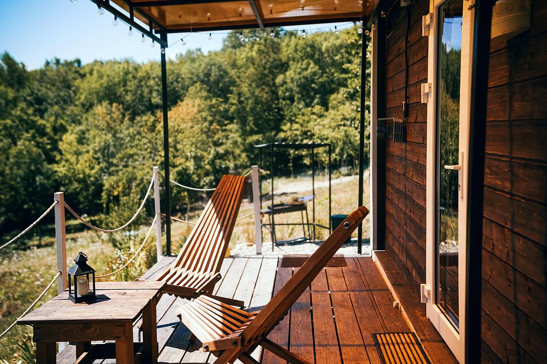 Коттедж 2-местный 1-комнатный (Скандинавский домик)