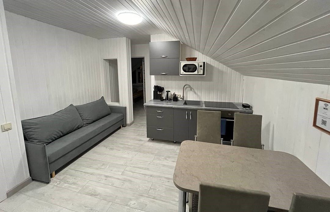 Апартаменты 4-местный (мансардный этаж)