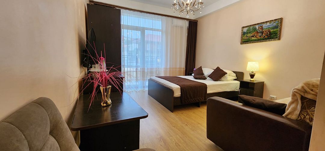 Полулюкс 4-местный 1-комнатный