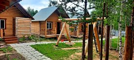 Семейный коттедж, База отдыха Заимка, село Сухая