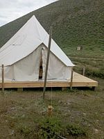 Шатер 4 местный, База отдыха Лес и Ветер, Кош-Агачский