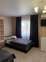 Двухместный номер с двумя полутораспальными кроватями, База отдыха Усадьба Рассвет | Рыбалка в Астрахани, поселок Никольское