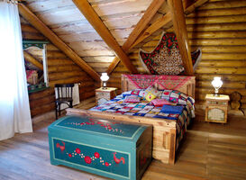 Мансарда-люкс с двуспальной кроватью №10, Отель Чеховская дача, Звенигород