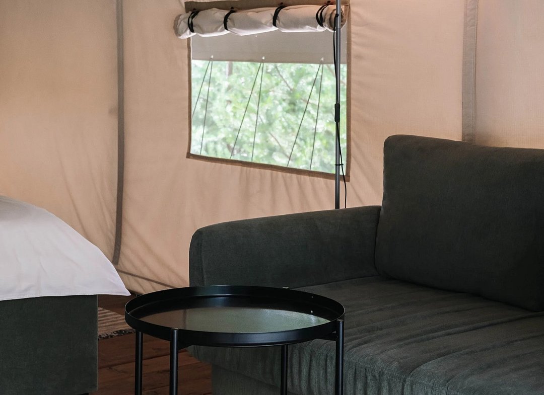 Тент-хаус 2-местный (у реки)