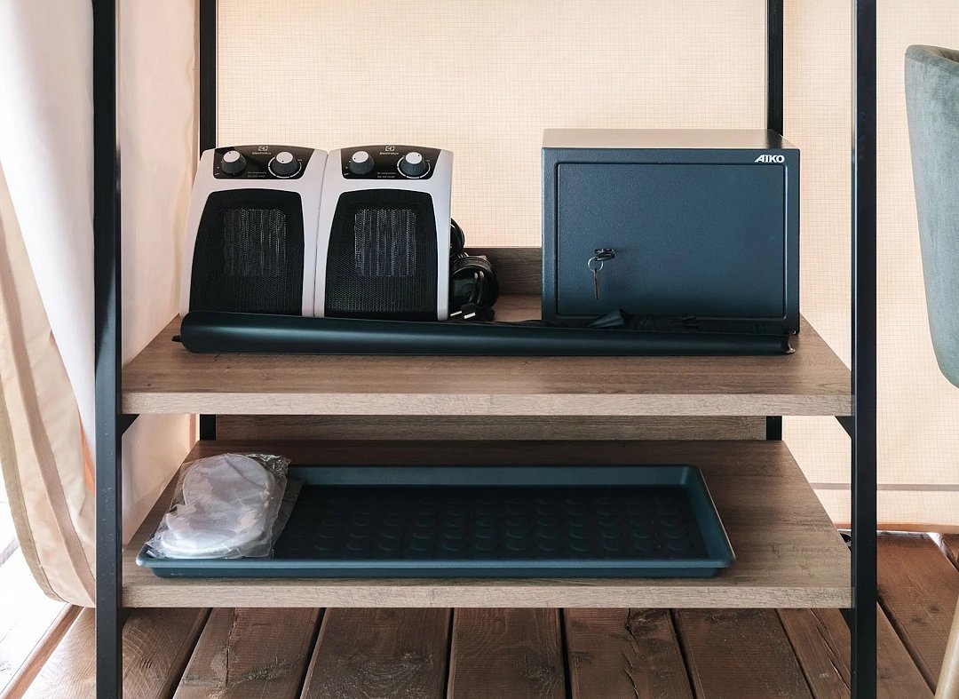 Тент-хаус 2-местный (у реки) с купелью