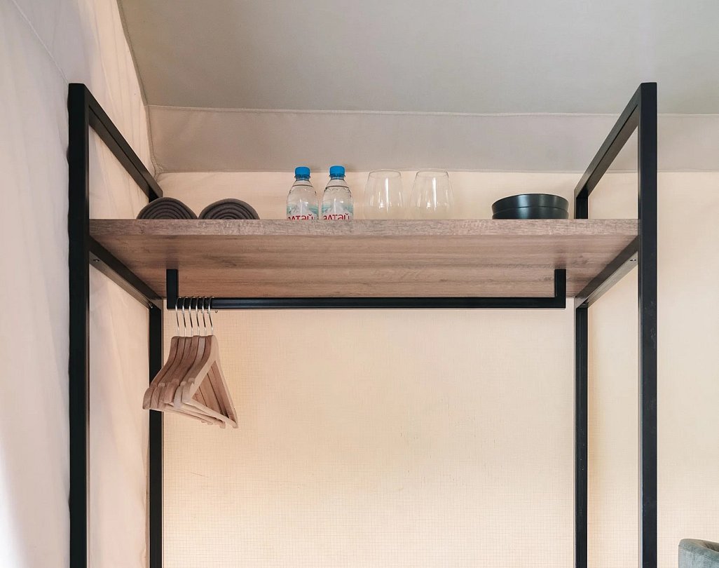 Тент-хаус 2-местный (у реки) с купелью