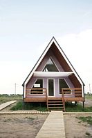 Четырёхместный коттедж Standard с видом на реку, Глэмпинг Кудеярова Гора, Курчатовский