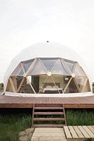 Коттедж Luxury с видом на реку, Глэмпинг Кудеярова Гора, Курчатовский