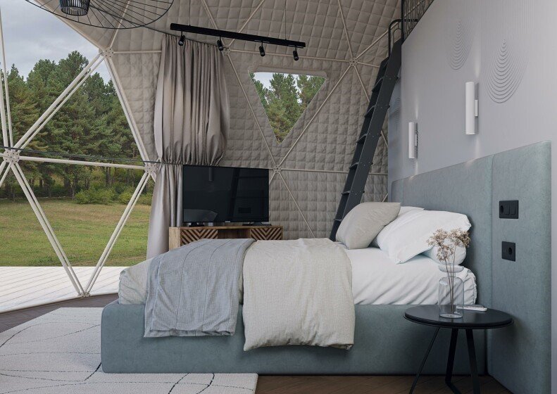 Глэмп Хаус 4-местный (№8)