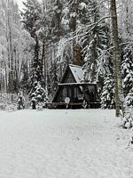 Коттедж с красивым видом из окна, Гостевой дом A-Frame для отдыха, Переславль-Залесский