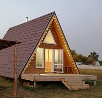 Двухместное шале Стандарт двуспальная кровать, Гостевой дом Затишье Дом, Задонск
