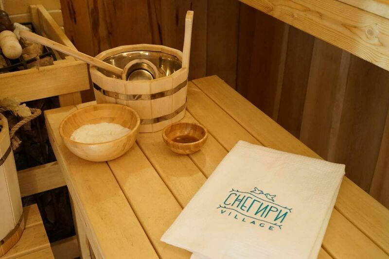 Баня — Горнолыжный курорт «Снегири Village», Эстосадок
