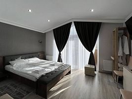 Апартаменты Комфорт+ с балконом и с красивым видом из окна, База отдыха Ашхадах, Каменномостский